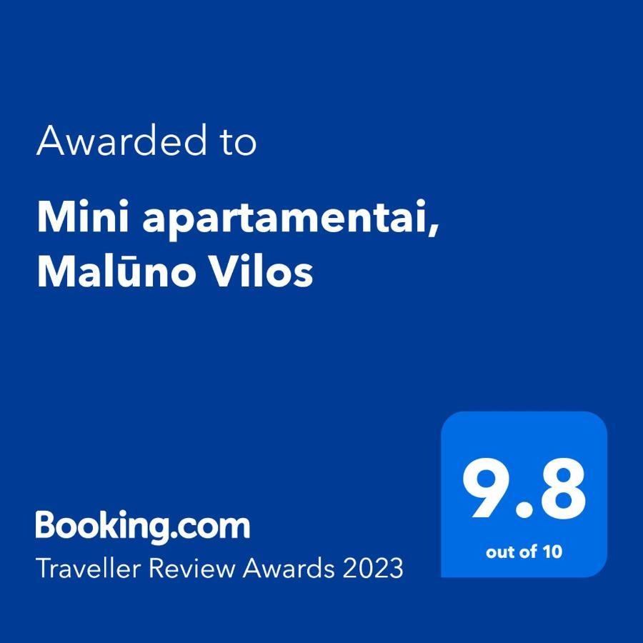 "Mini Apartamentai", Maluno Vilos Palanga Exterior foto